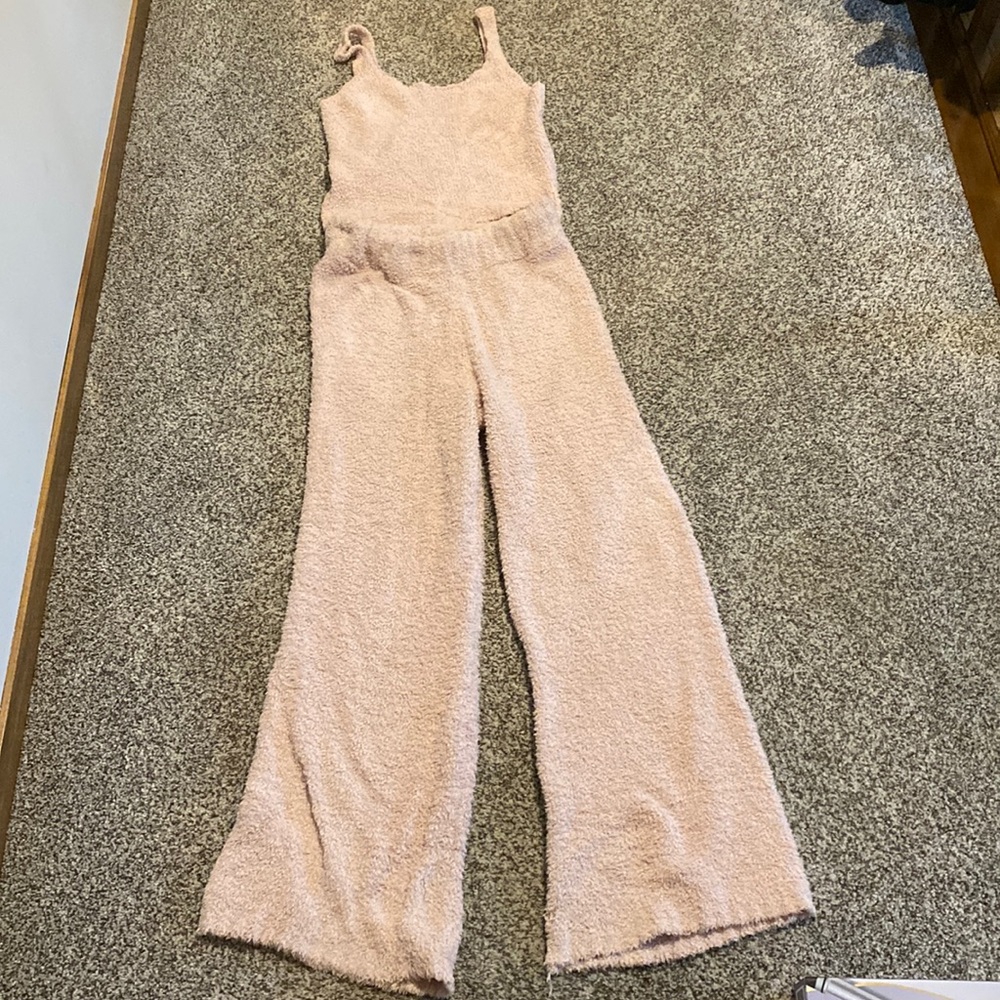 Skims pink cozy 2 piece set